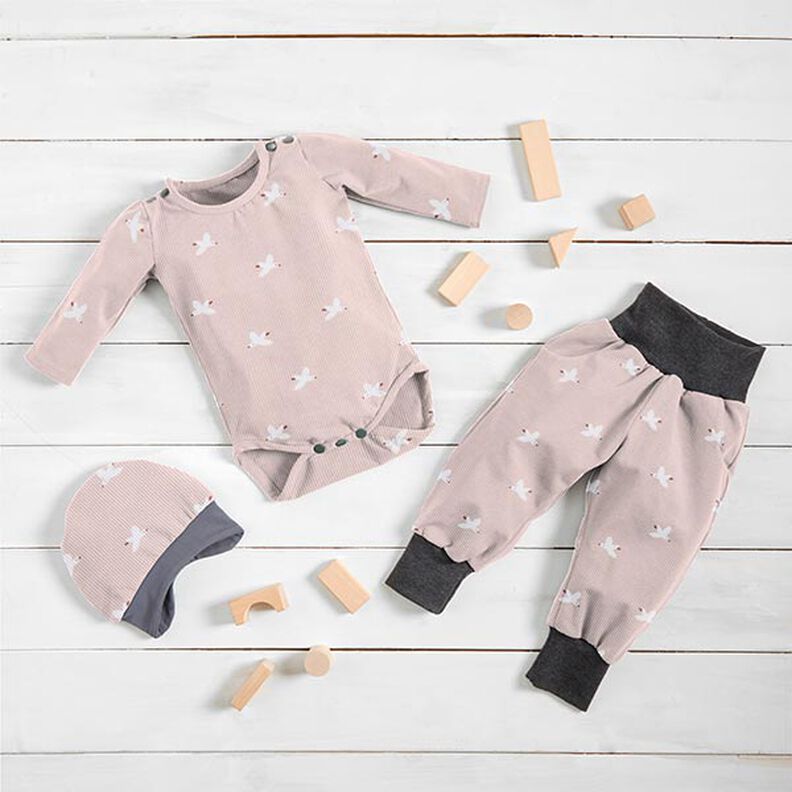 Waffle Jersey Birds | by Poppy – rosé, image number 9