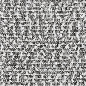 Knitted fabric effect yarn – black/white, 
