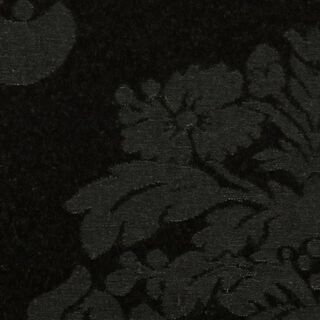 Decor Fabric Jacquard Damasco 280 cm – black, 