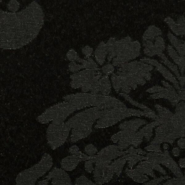 Decor Fabric Jacquard Damasco 280 cm – black,  image number 2