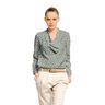 Retro diamonds viscose crepe – petrol/offwhite,  thumbnail number 5