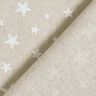Decor Fabric Half Panama stars – natural/white,  thumbnail number 4