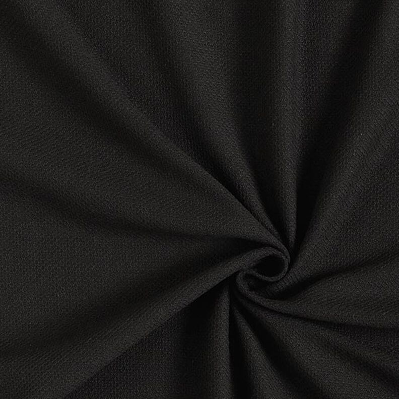 Plain Cotton Pique – black,  image number 1