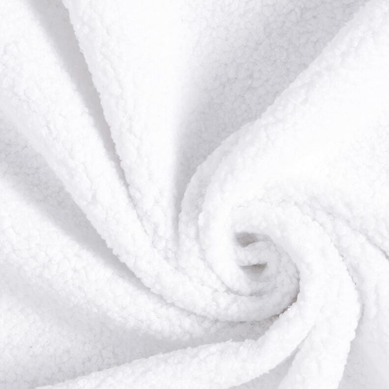 Upholstery Fabric Sheepskin look – white,  image number 1