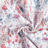 Decor Fabric Cotton Poplin Wildflowers – purple/petrol,  thumbnail number 3