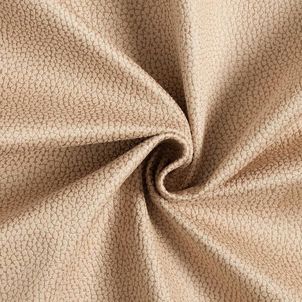 Upholstery Fabric Leather Look – dark beige,  image number 1