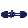 Duffle Coat Fastener [ 95 mm ] – royal blue,  thumbnail number 2