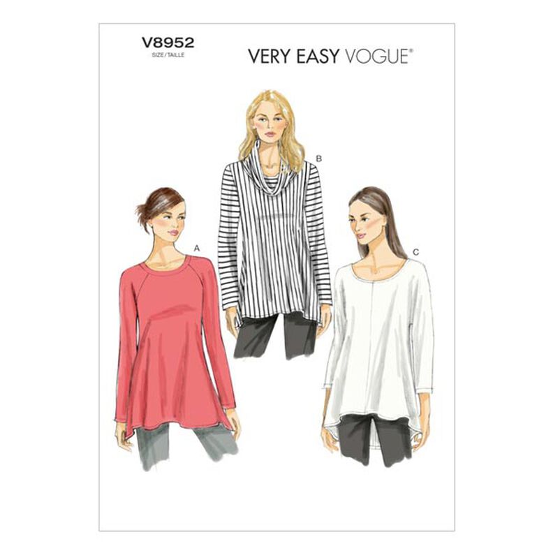 Tunika, Vogue 8952 | XS - M,  image number 1