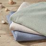 Cotton Jersey Seersucker Fine Stripes – denim blue/white,  thumbnail number 5
