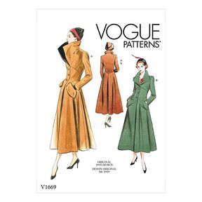 Coat, Vogue 1669 | 32-40, 