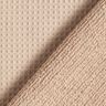 Towelling Fabric/Waffle Piqué Plain – light taupe,  thumbnail number 5