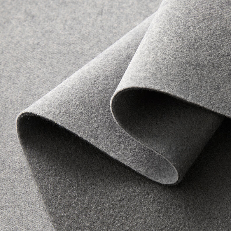 Thermal curtain fabric fine blend – elephant grey,  image number 4