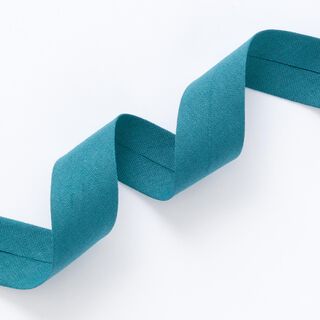 Bias binding Organic cotton [20 mm] – petrol, 