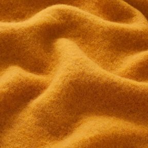 Wool fleece pure new wool Plain – mustard, 