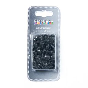 Upholstery Tacks [ 17 mm | 50 Stk.] - black, 