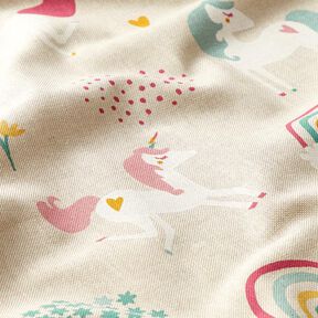 Half Panama Decor Fabric Unicorn Landscape, 