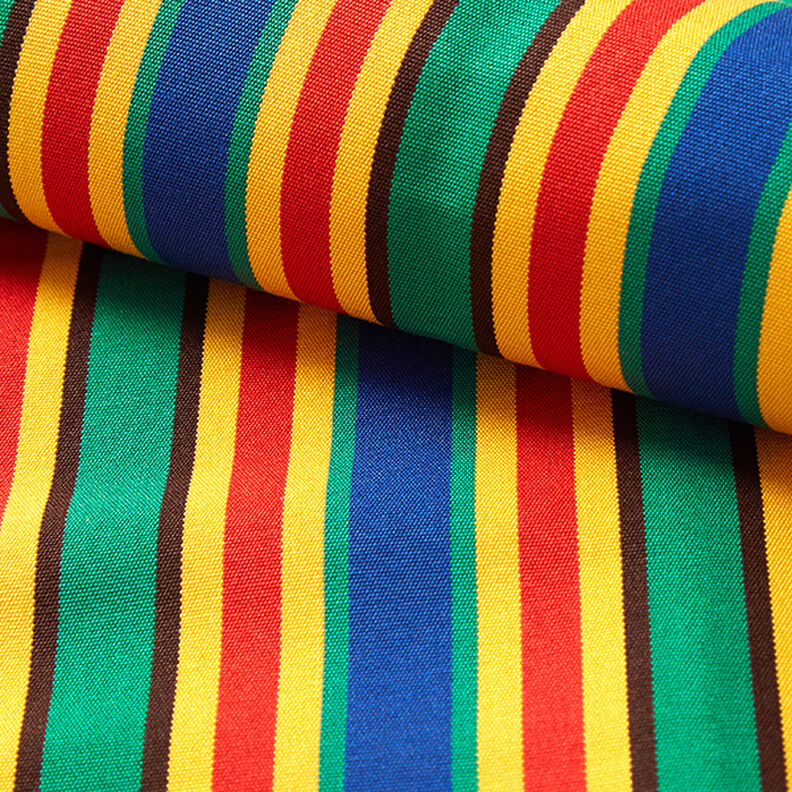 Outdoor Deckchair fabric Longitudinal stripes 45 cm – green,  image number 3