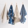 Decor Fabric Half Panama seagulls – ocean blue/white,  thumbnail number 6