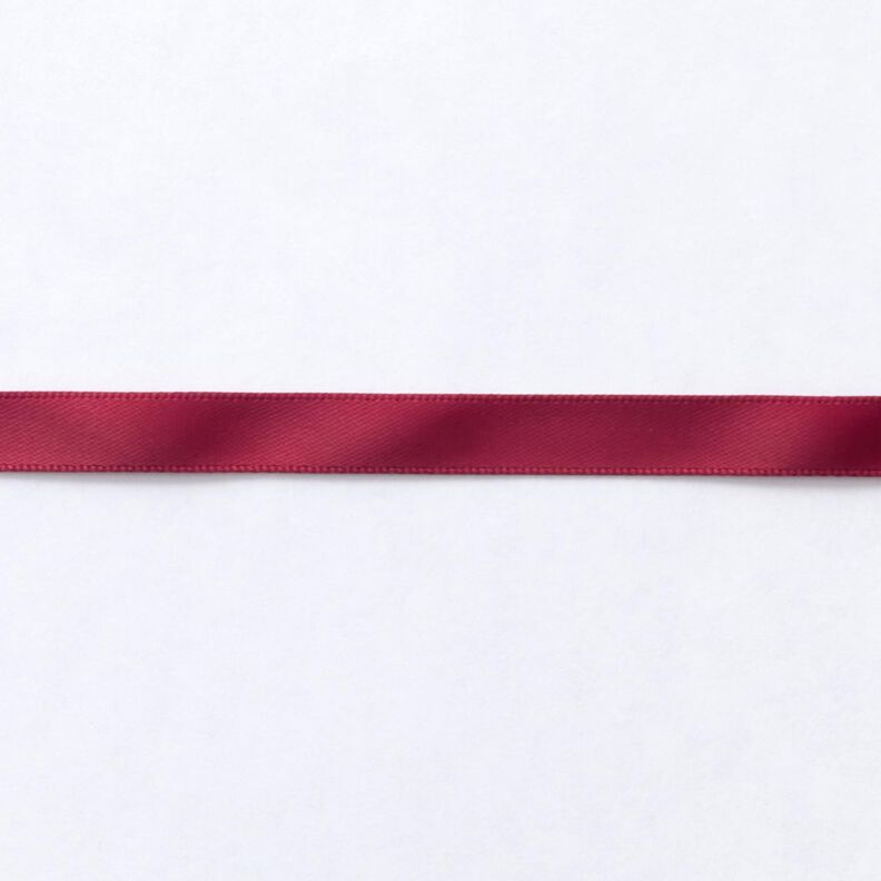 Satin Ribbon [9 mm] – burgundy,  image number 1