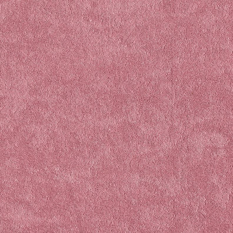 Towelling Fabric Stretch Plain – pale berry,  image number 4