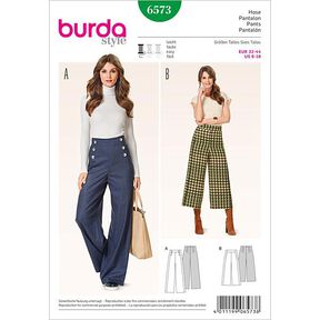 Pants, Burda 6573, 