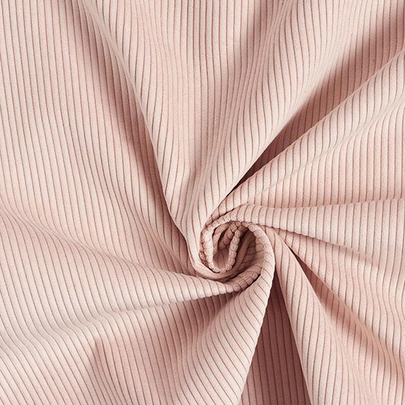 Upholstery Fabric Cord-Look Fjord – dusky pink,  image number 1