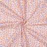 GOTS Cotton Poplin Ditsy Flowers | Poppy Fabrics – natural/peach orange,  thumbnail number 4