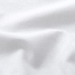 washed linen cotton blend – white, 