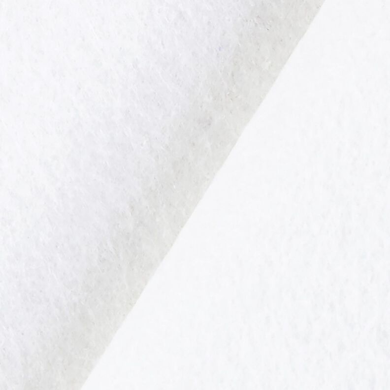 Felt 90 cm / 1 mm thick – white, image number 3