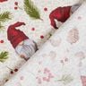 Decor Fabric Canvas Gnome with hat – light beige/dark red,  thumbnail number 4