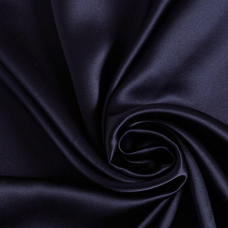 Silk Satin – midnight blue,  image number 1