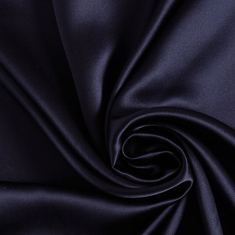 Silk Satin – midnight blue,  image number 1