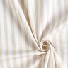 Decor Fabric Half Panama Vertical stripes – light beige/white,  thumbnail number 3