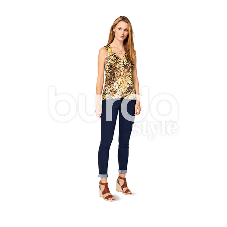 Pants, Burda 6543,  image number 6