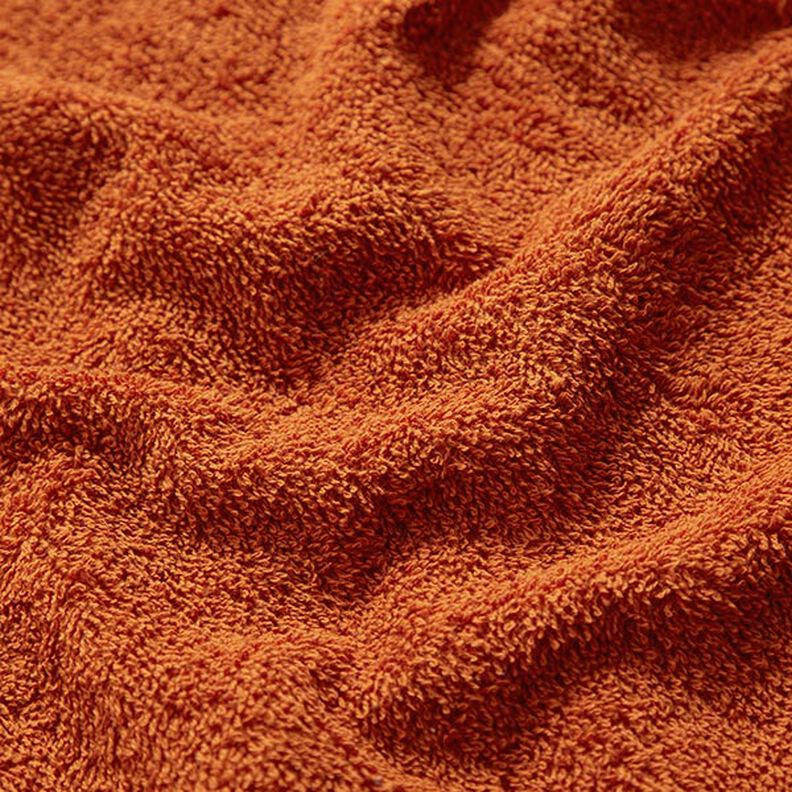 Towelling Fabric – terracotta,  image number 3