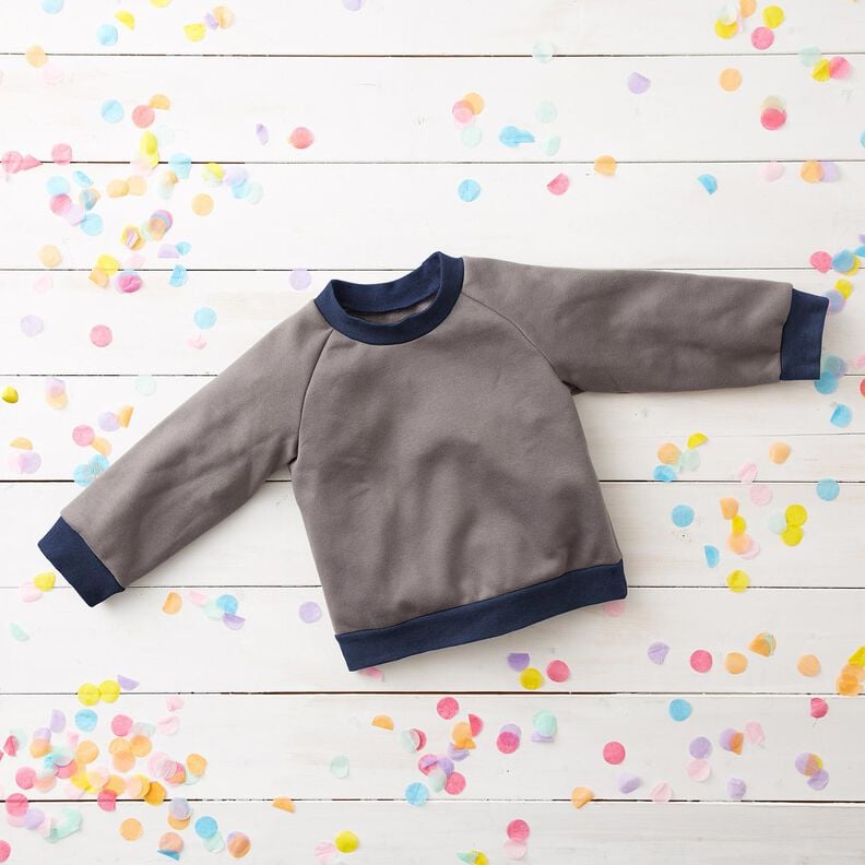 2x2 Ribbing Plain – navy blue,  image number 7