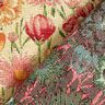 Decor Fabric Tapestry Fabric Meadow Flowers – light beige/carmine,  thumbnail number 4