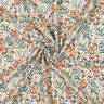 Double Gauze/Muslin Flower Meadow Digital Print | Poppy Fabrics – offwhite/peach orange,  thumbnail number 3