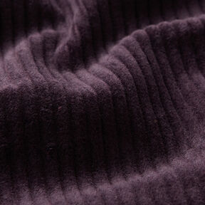 Chunky Corduroy pre-washed Plain – aubergine, 