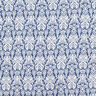 Double Gauze/Muslin traditional pattern – white/indigo,  thumbnail number 1