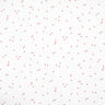 Double Gauze/Muslin Scattered hearts – white/rose gold,  thumbnail number 1