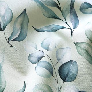 Outdoor Fabric Canvas leaves – mint, 