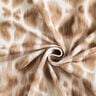 GOTS French terry batik leopard print | TCC x LOOKS by Wolfgang Joop – fawn/cream,  thumbnail number 5