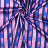 Striped cotton satin | Nerida Hansen – navy blue/pink,  thumbnail number 4