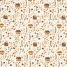 Cotton Jersey little houses on the meadow – offwhite,  thumbnail number 1