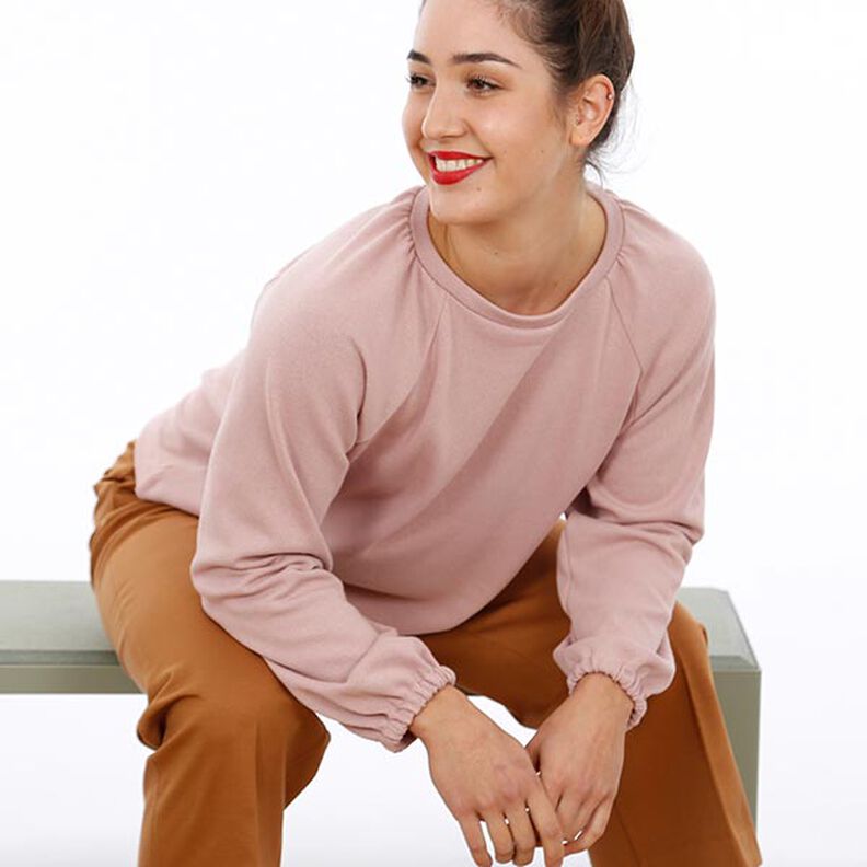 FRAU CAJA - raglan jumper with blouson sleeves, Studio Schnittreif | XS - XXL,  image number 4