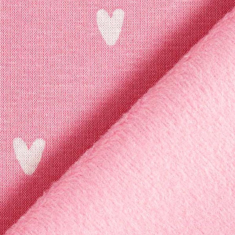 Alpine Fleece Hearts – pink,  image number 4