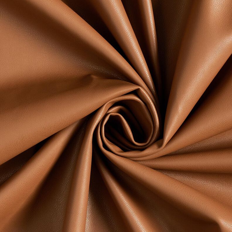 Imitation Leather with velour reverse  – cinnamon,  image number 1