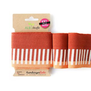 GOTS Organic knit ribbing CUFF ME ICON [140 cm | 8 cm] | Albstoffe | Hamburger Liebe, 