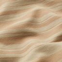 Irregular Stripes French Terry – fawn/dark beige, 